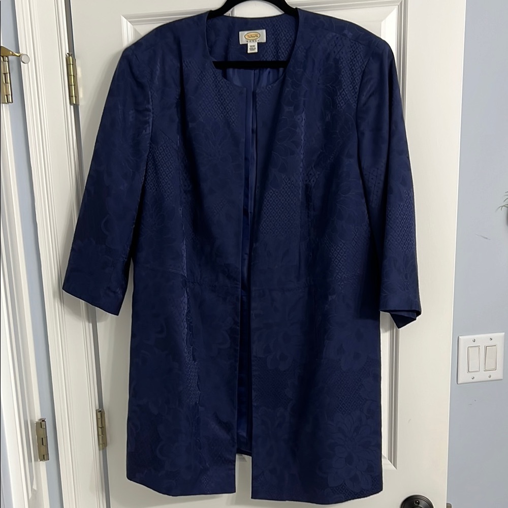 Talbots Elegant  Navy Blue Women's Blazer